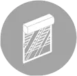 ikona rolety zintegrowanej